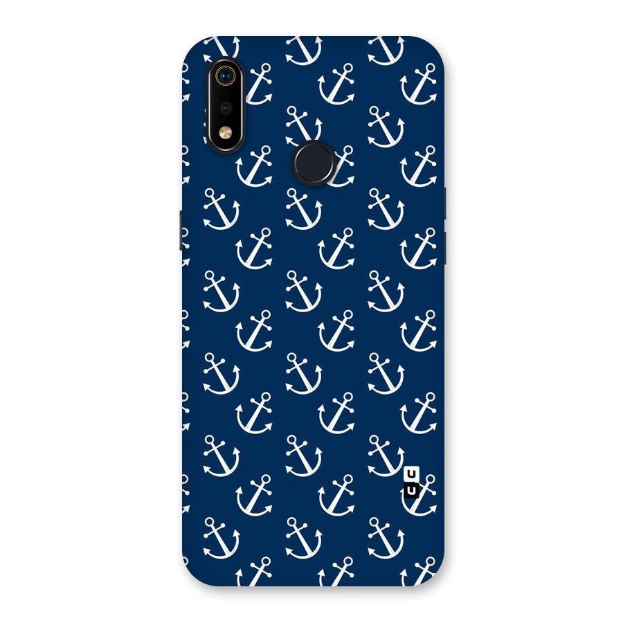 Anchor Zig Pattern Back Case for Realme 3i