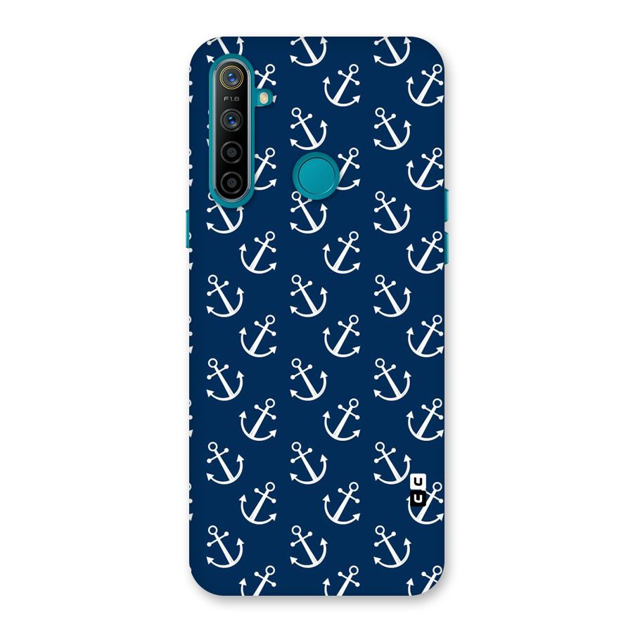Anchor Zig Pattern Back Case for Realme 5i