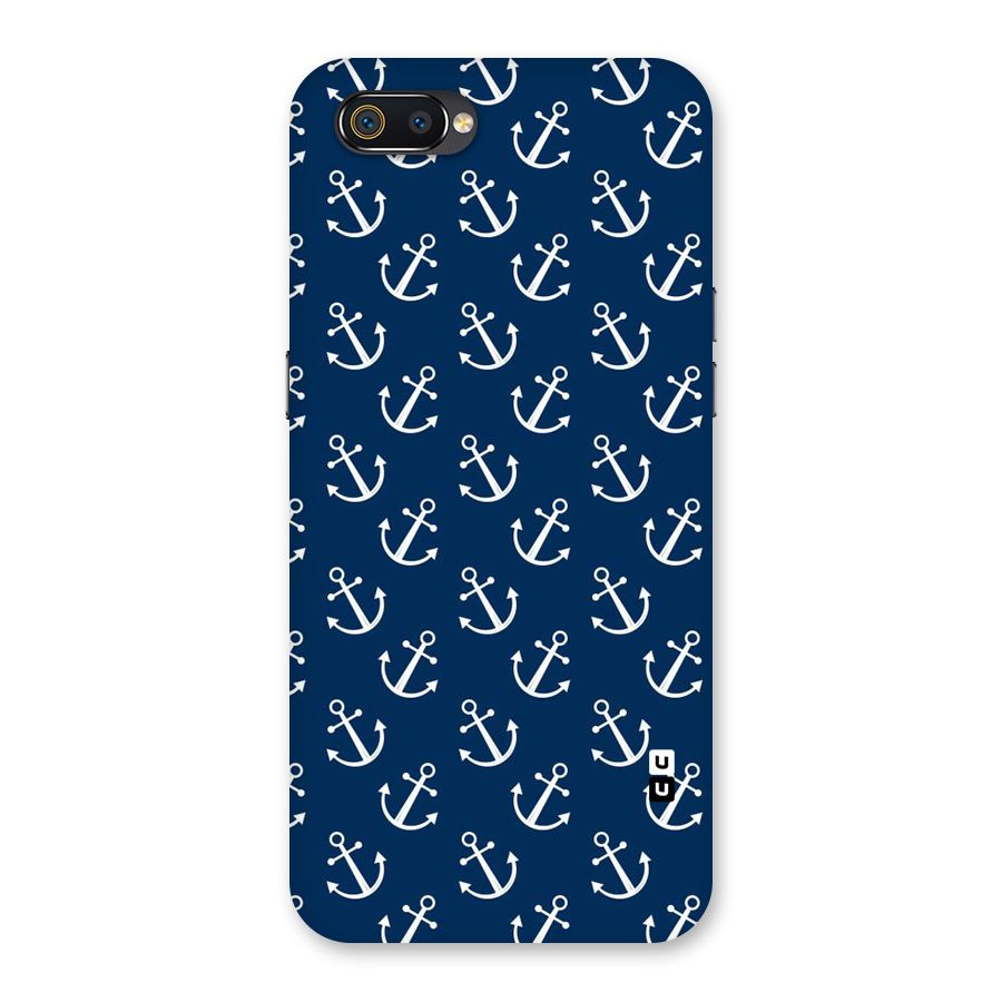 Anchor Zig Pattern Back Case for Realme C2