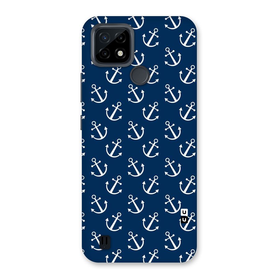 Anchor Zig Pattern Back Case for Realme C21