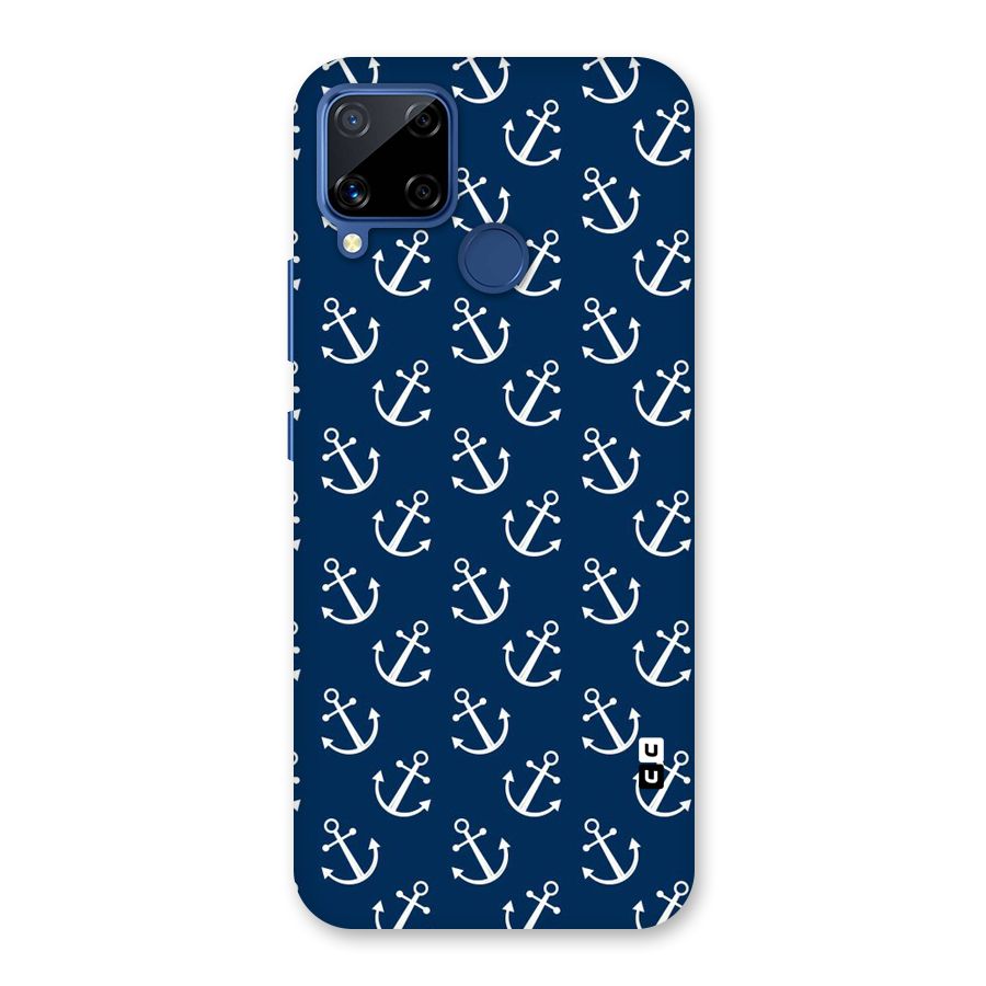 Anchor Zig Pattern Back Case for Realme Narzo 30A