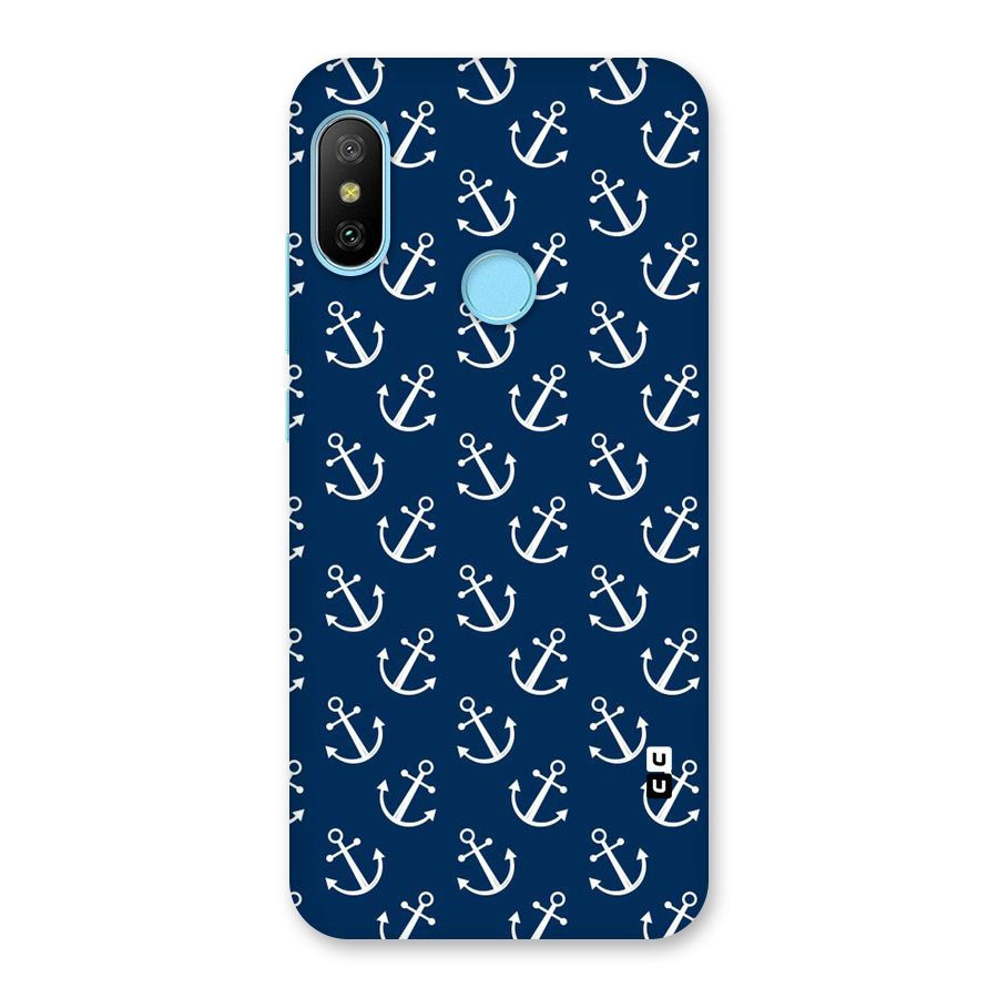 Anchor Zig Pattern Back Case for Redmi 6 Pro