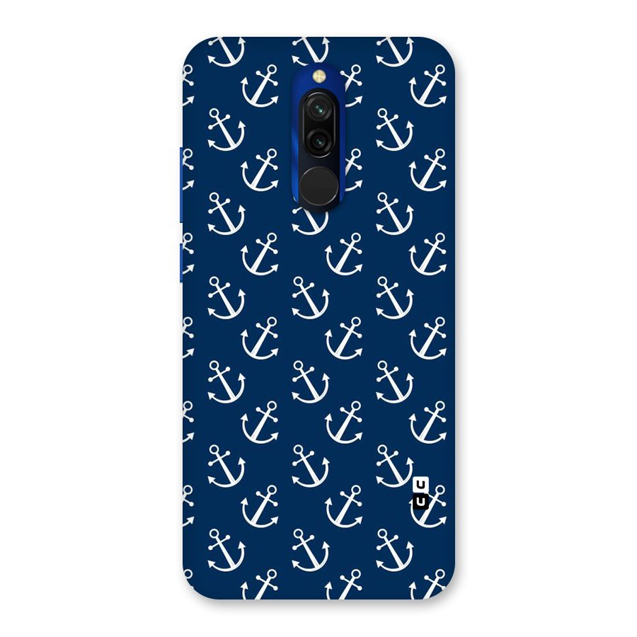 Anchor Zig Pattern Back Case for Redmi 8