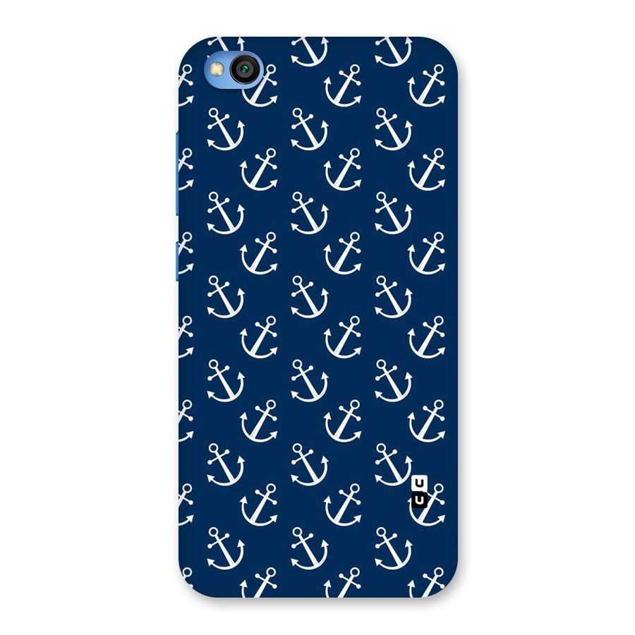 Anchor Zig Pattern Back Case for Redmi Go