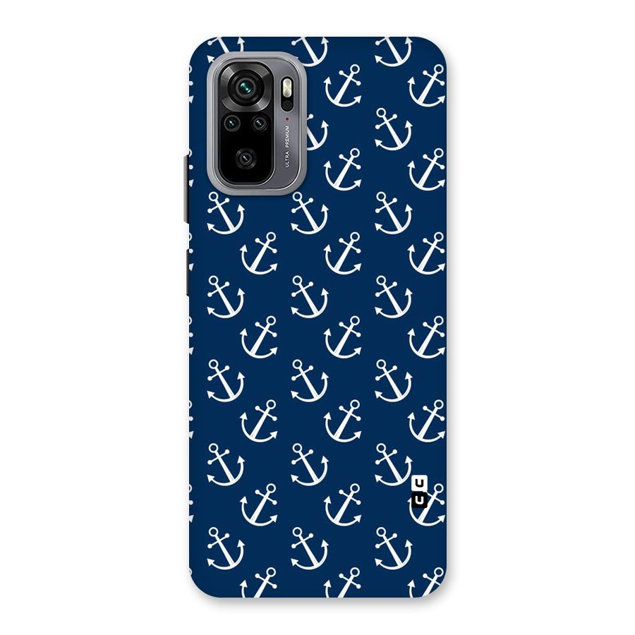 Anchor Zig Pattern Back Case for Redmi Note 10