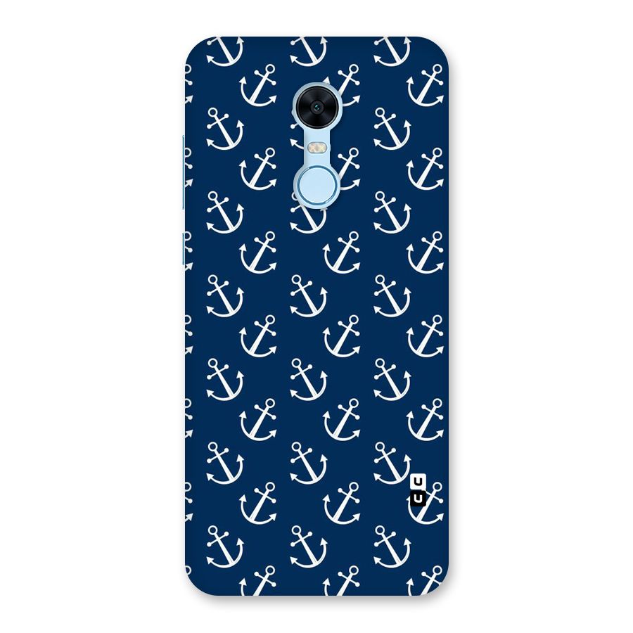 Anchor Zig Pattern Back Case for Redmi Note 5