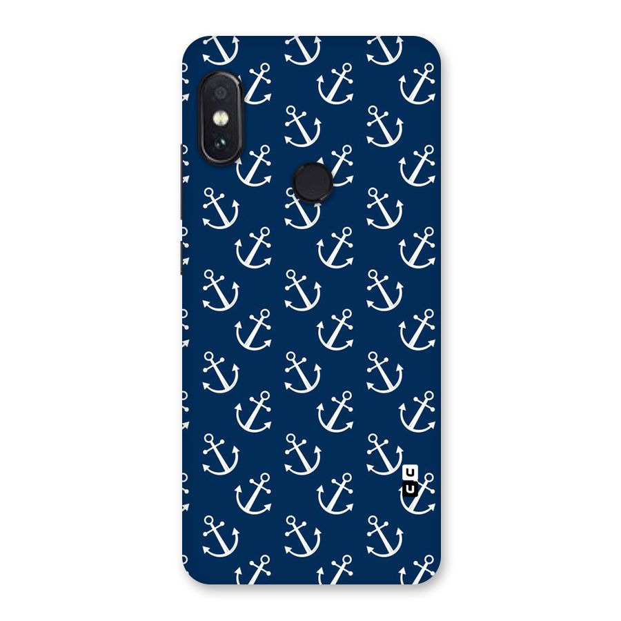 Anchor Zig Pattern Back Case for Redmi Note 5 Pro