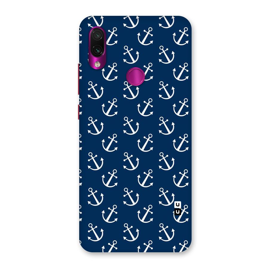 Anchor Zig Pattern Back Case for Redmi Note 7 Pro