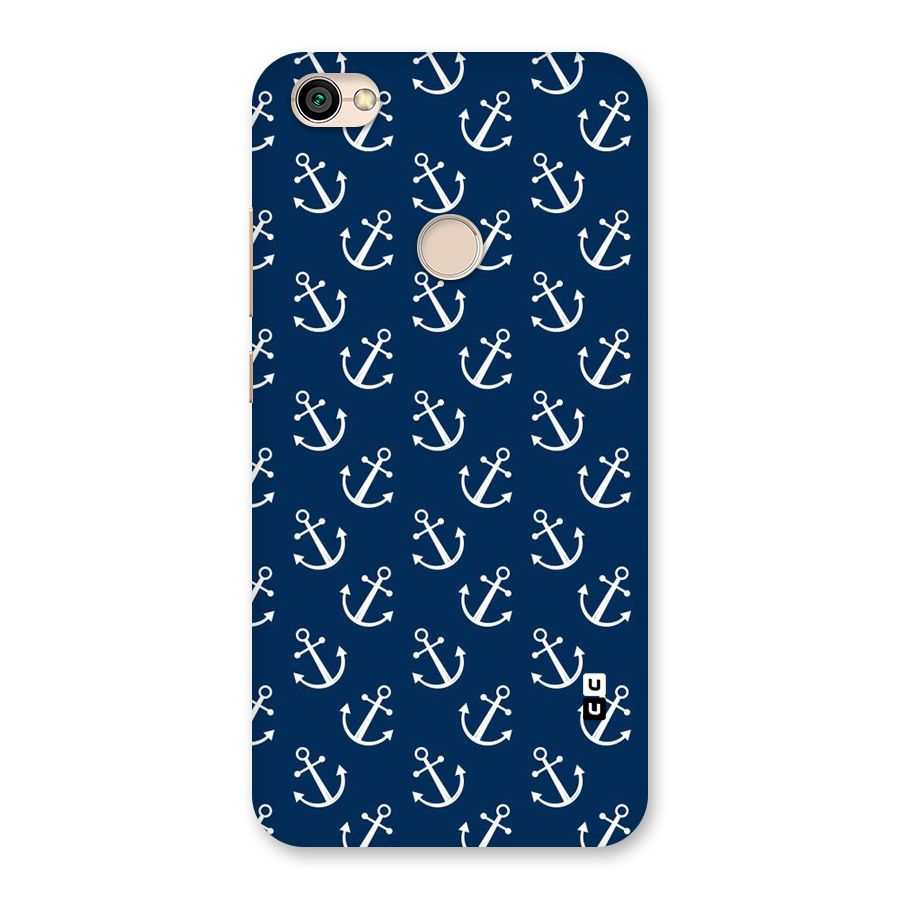 Anchor Zig Pattern Back Case for Redmi Y1 2017