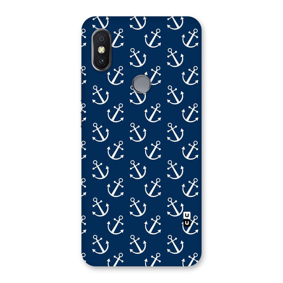 Anchor Zig Pattern Back Case for Redmi Y2