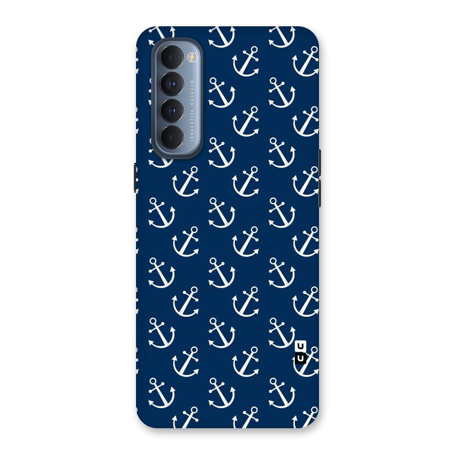 Anchor Zig Pattern Back Case for Reno4 Pro