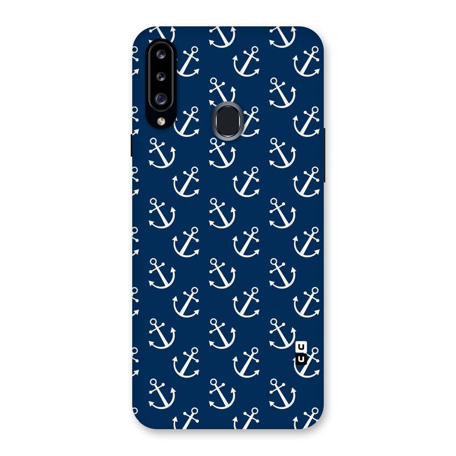 Anchor Zig Pattern Back Case for Samsung Galaxy A20s