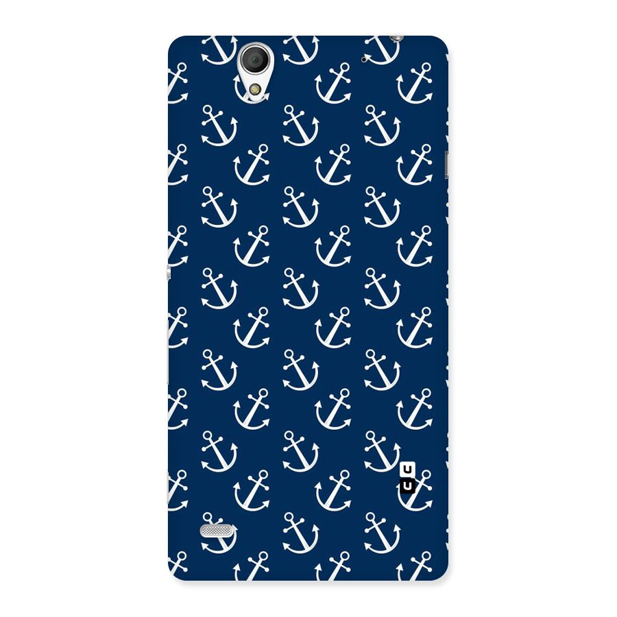 Anchor Zig Pattern Back Case for Sony Xperia C4