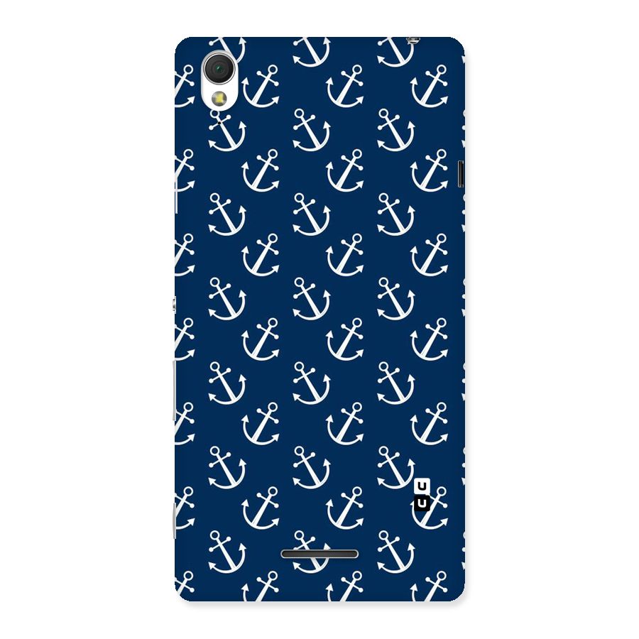 Anchor Zig Pattern Back Case for Sony Xperia T3
