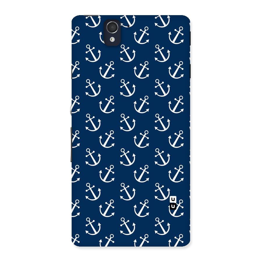 Anchor Zig Pattern Back Case for Sony Xperia Z