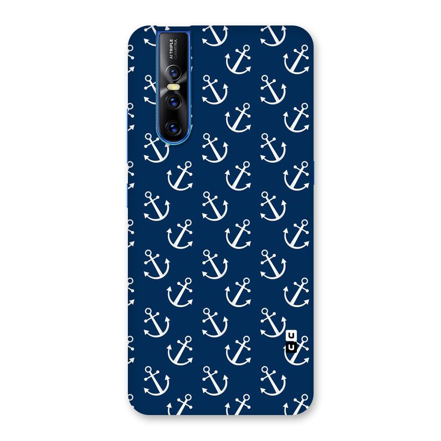 Anchor Zig Pattern Back Case for Vivo V15 Pro