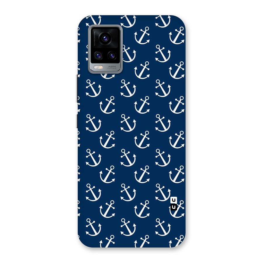 Anchor Zig Pattern Back Case for Vivo V20