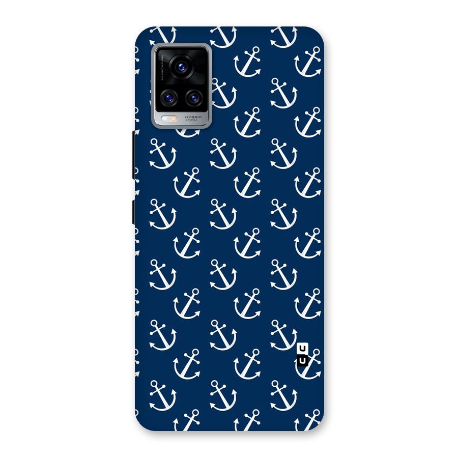 Anchor Zig Pattern Back Case for Vivo V20 Pro