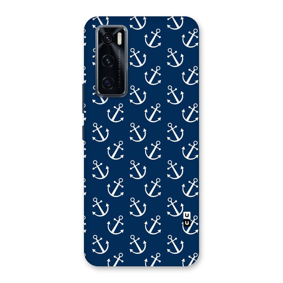 Anchor Zig Pattern Back Case for Vivo V20 SE