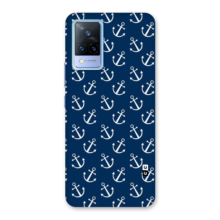 Anchor Zig Pattern Back Case for Vivo V21 5G