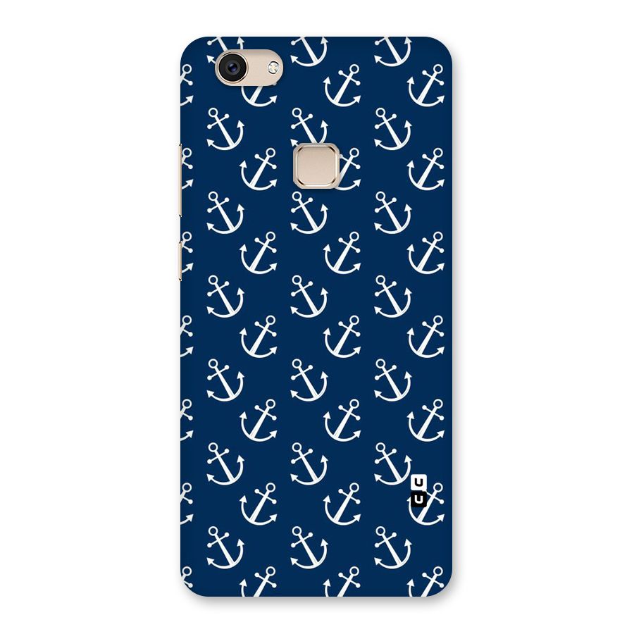 Anchor Zig Pattern Back Case for Vivo V7