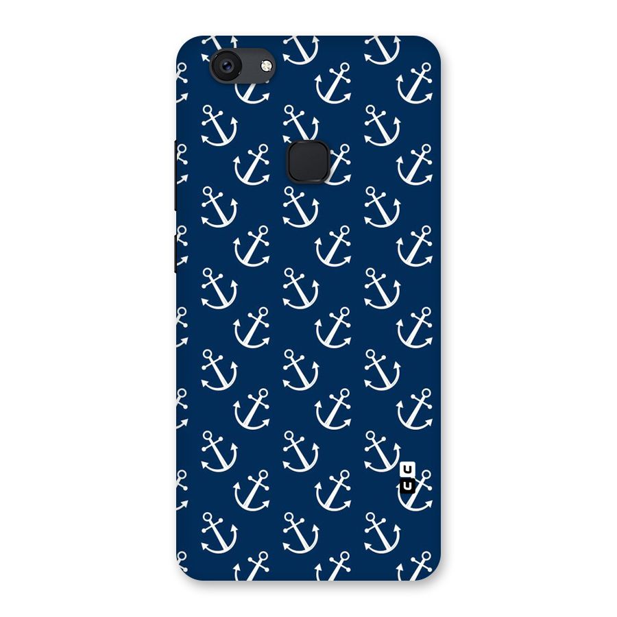 Anchor Zig Pattern Back Case for Vivo V7 Plus