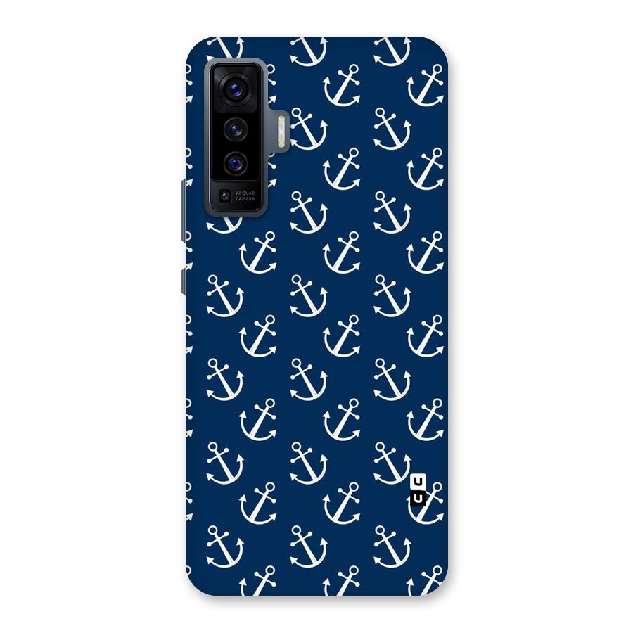 Anchor Zig Pattern Back Case for Vivo X50