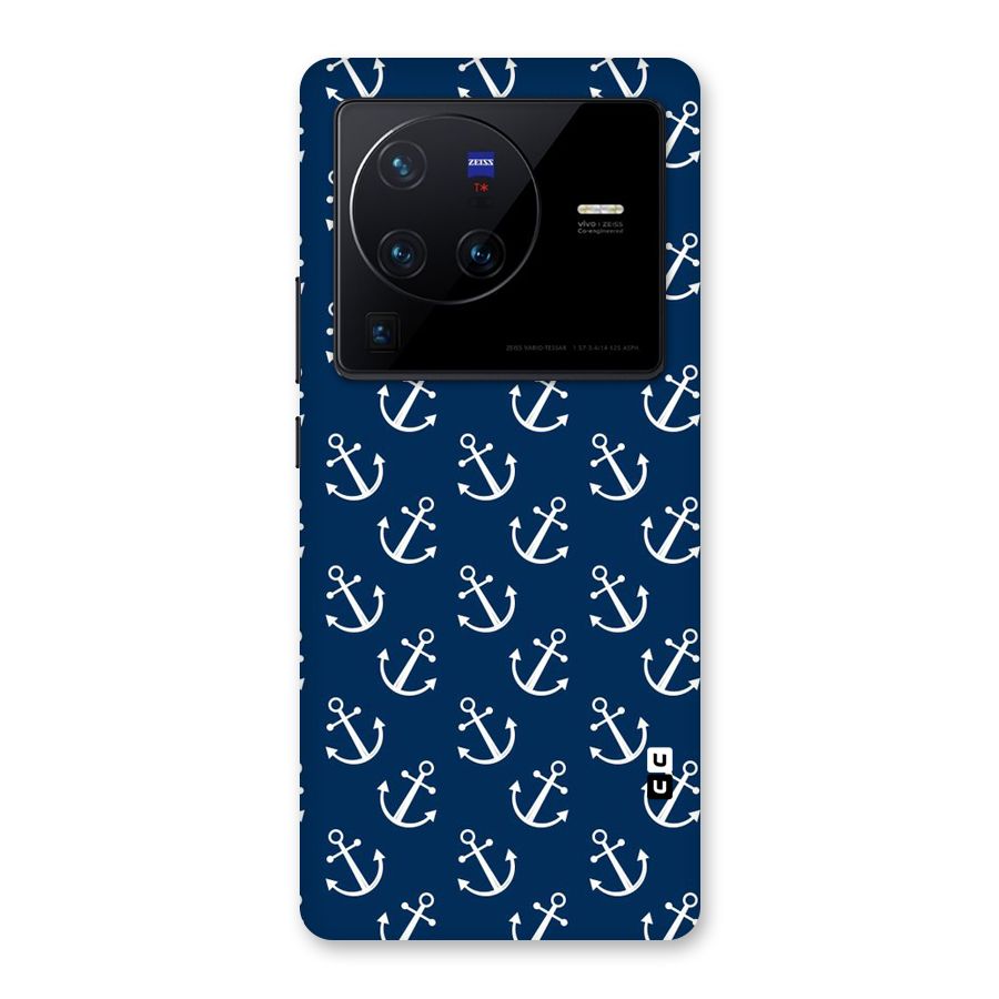 Anchor Zig Pattern Back Case for Vivo X80 Pro