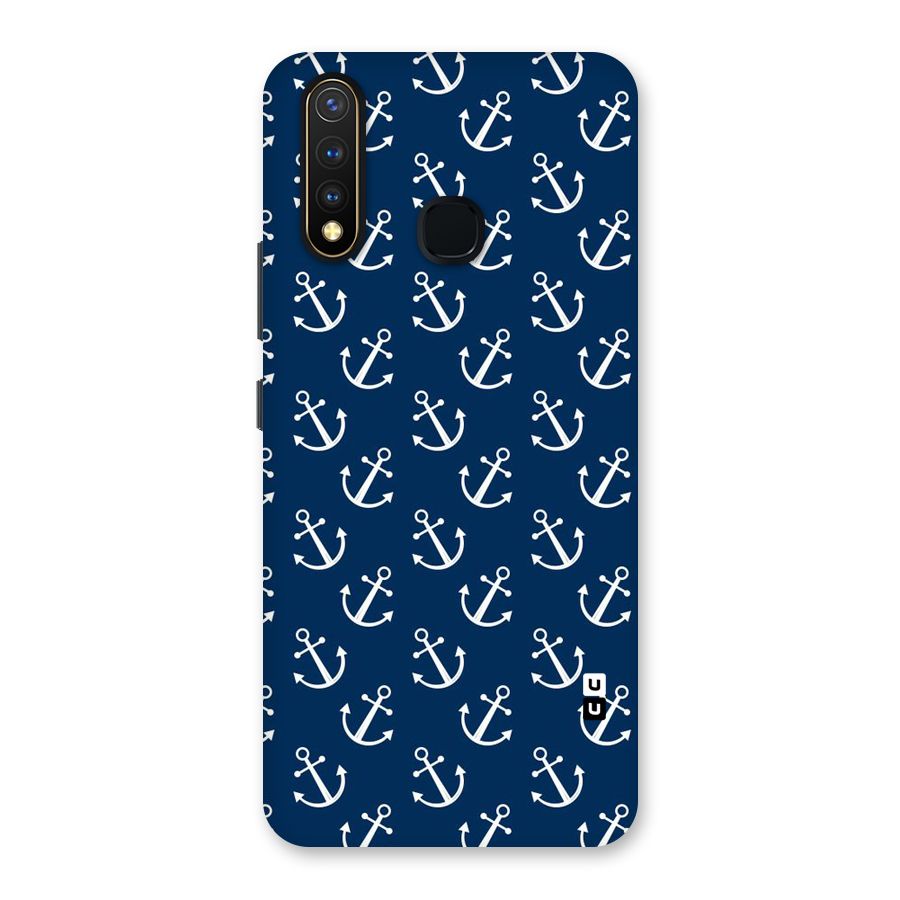 Anchor Zig Pattern Back Case for Vivo Y19