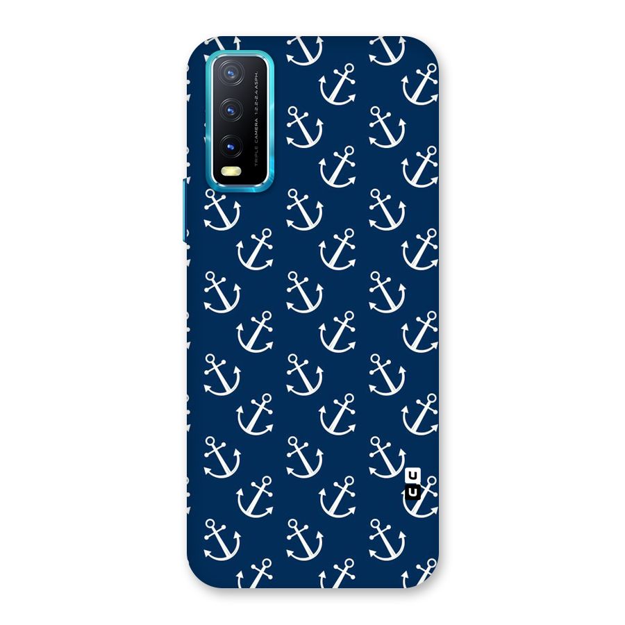 Anchor Zig Pattern Back Case for Vivo Y20G