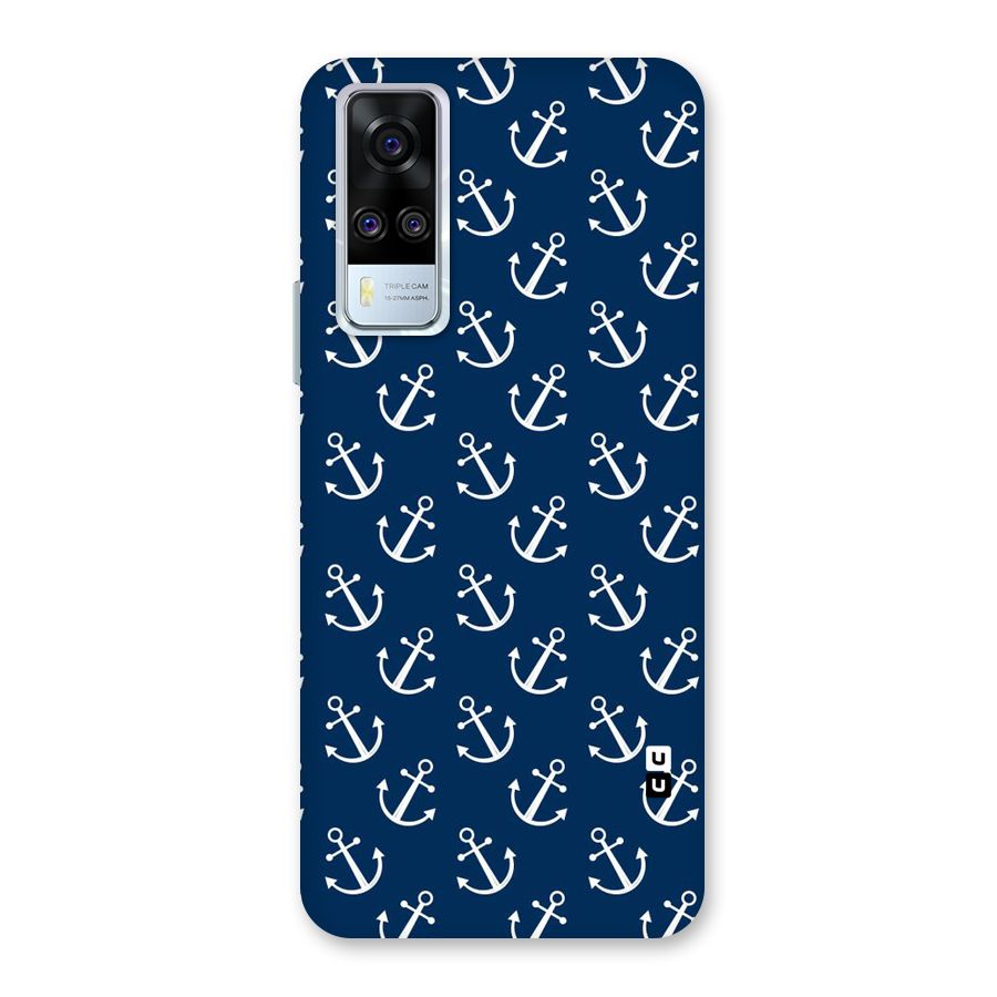 Anchor Zig Pattern Back Case for Vivo Y31
