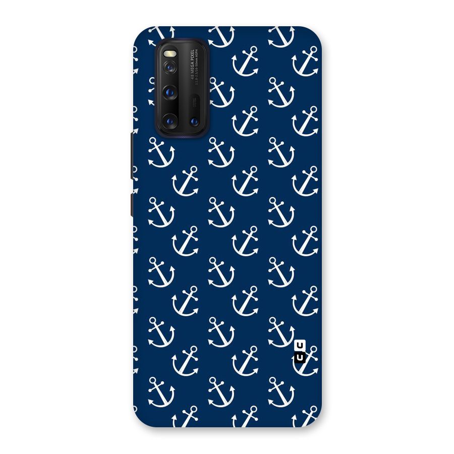 Anchor Zig Pattern Back Case for Vivo iQOO 3
