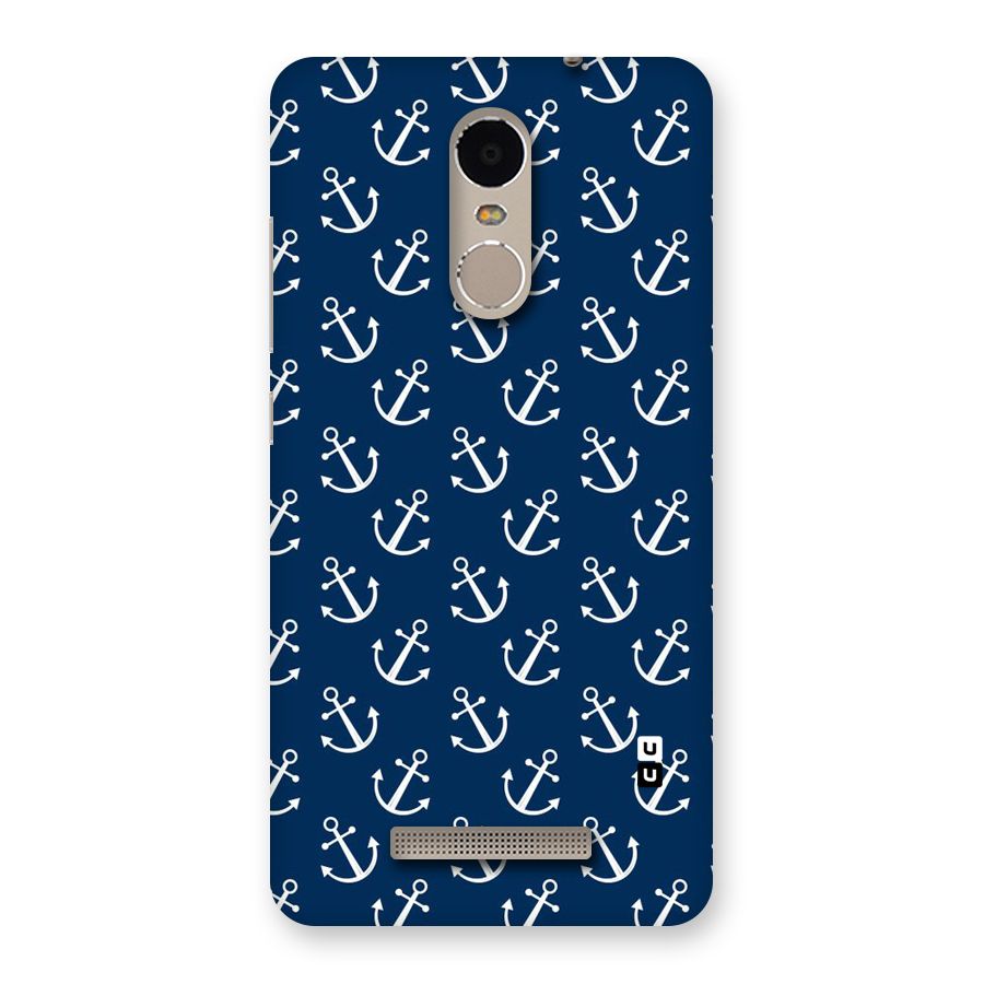 Anchor Zig Pattern Back Case for Xiaomi Redmi Note 3