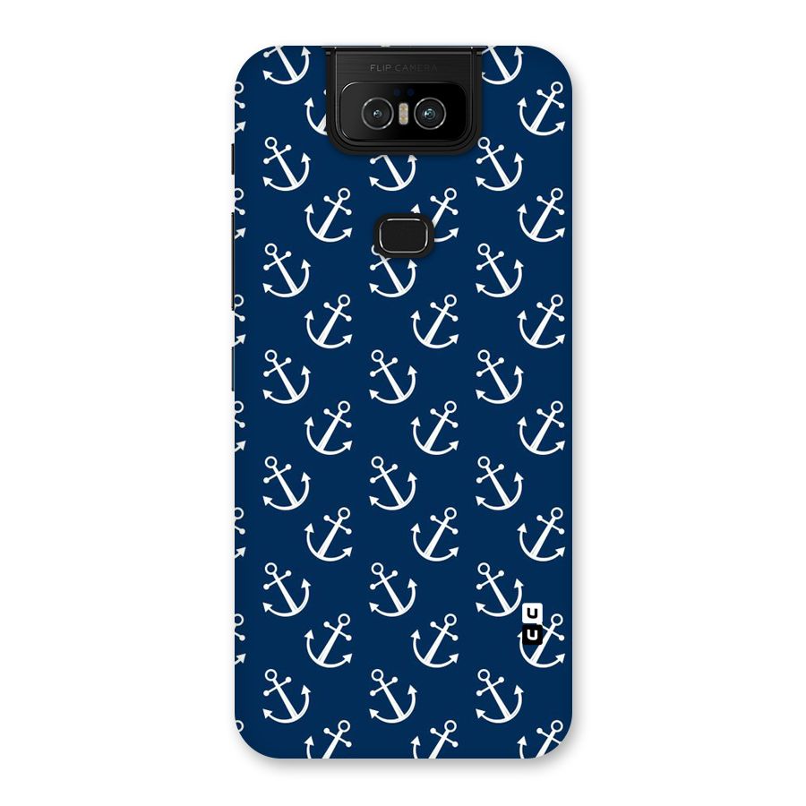 Anchor Zig Pattern Back Case for Zenfone 6z