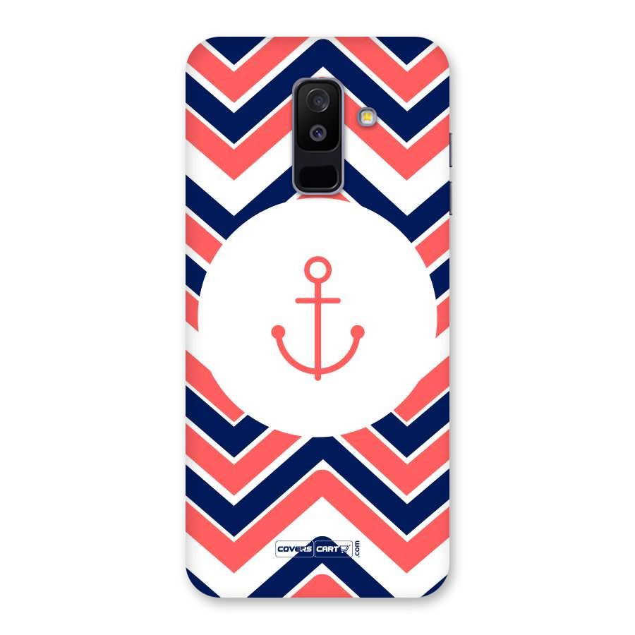 Anchor Zig Zag Back Case for Galaxy A6 Plus