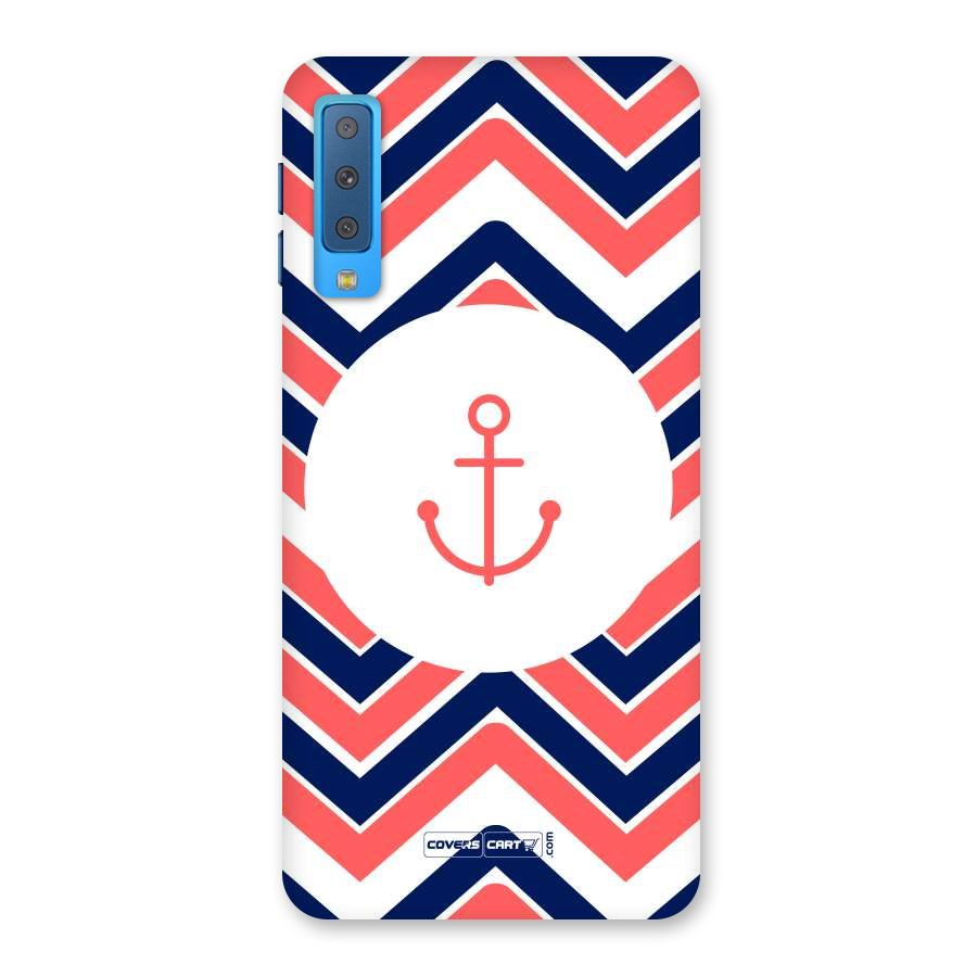 Anchor Zig Zag Back Case for Galaxy A7 (2018)