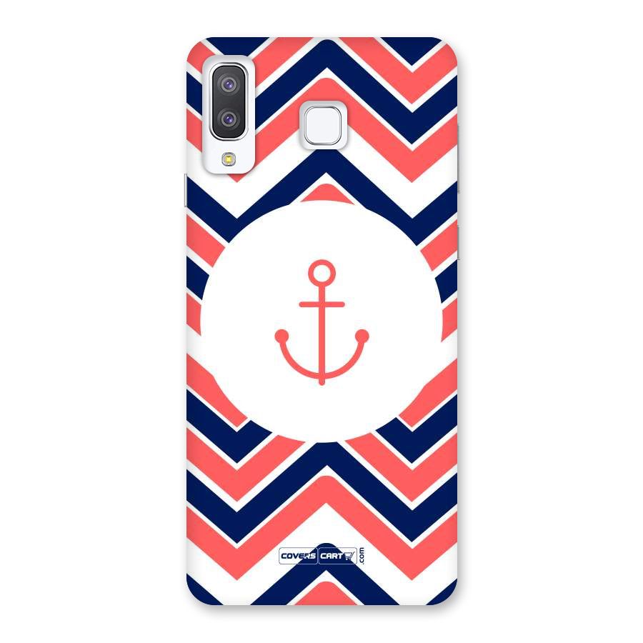 Anchor Zig Zag Back Case for Galaxy A8 Star