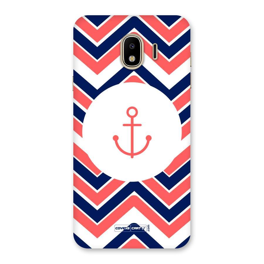 Anchor Zig Zag Back Case for Galaxy J4