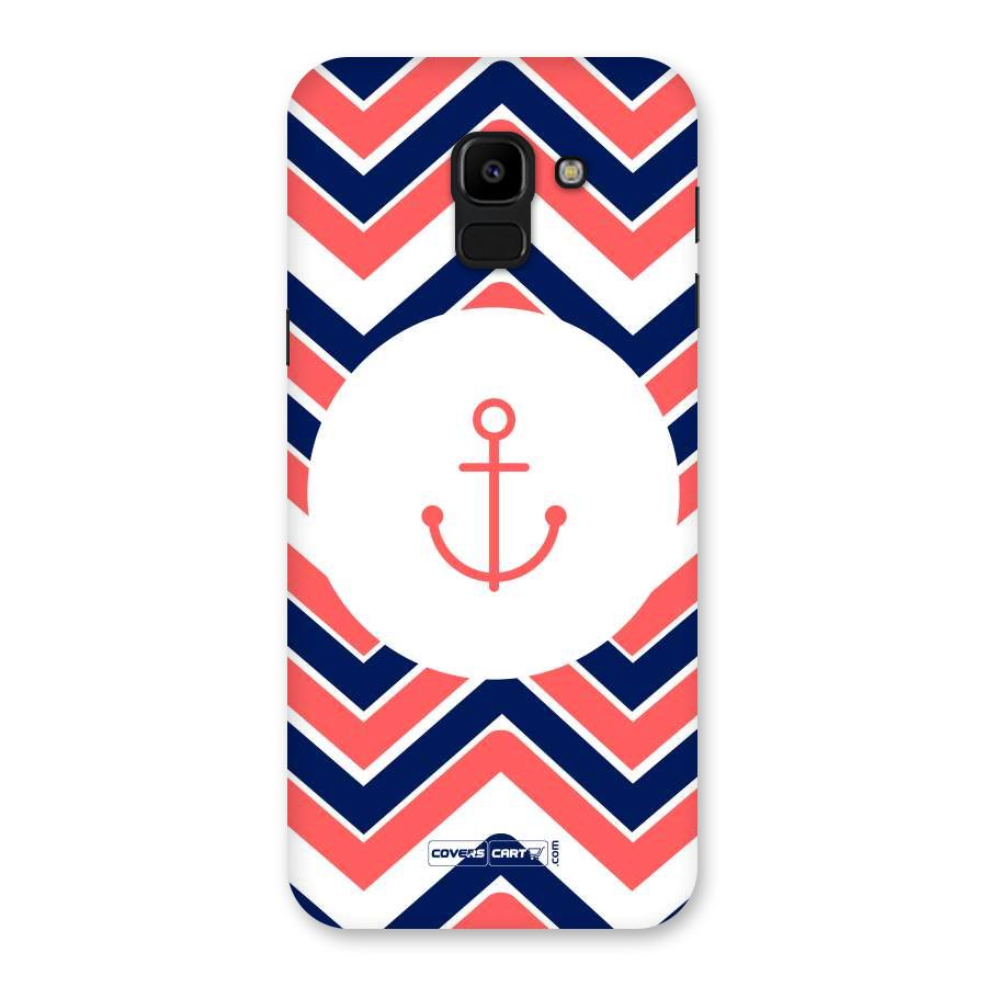 Anchor Zig Zag Back Case for Galaxy J6