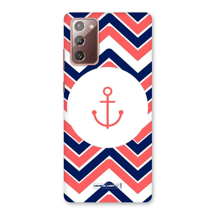 Anchor Zig Zag Back Case for Galaxy Note 20