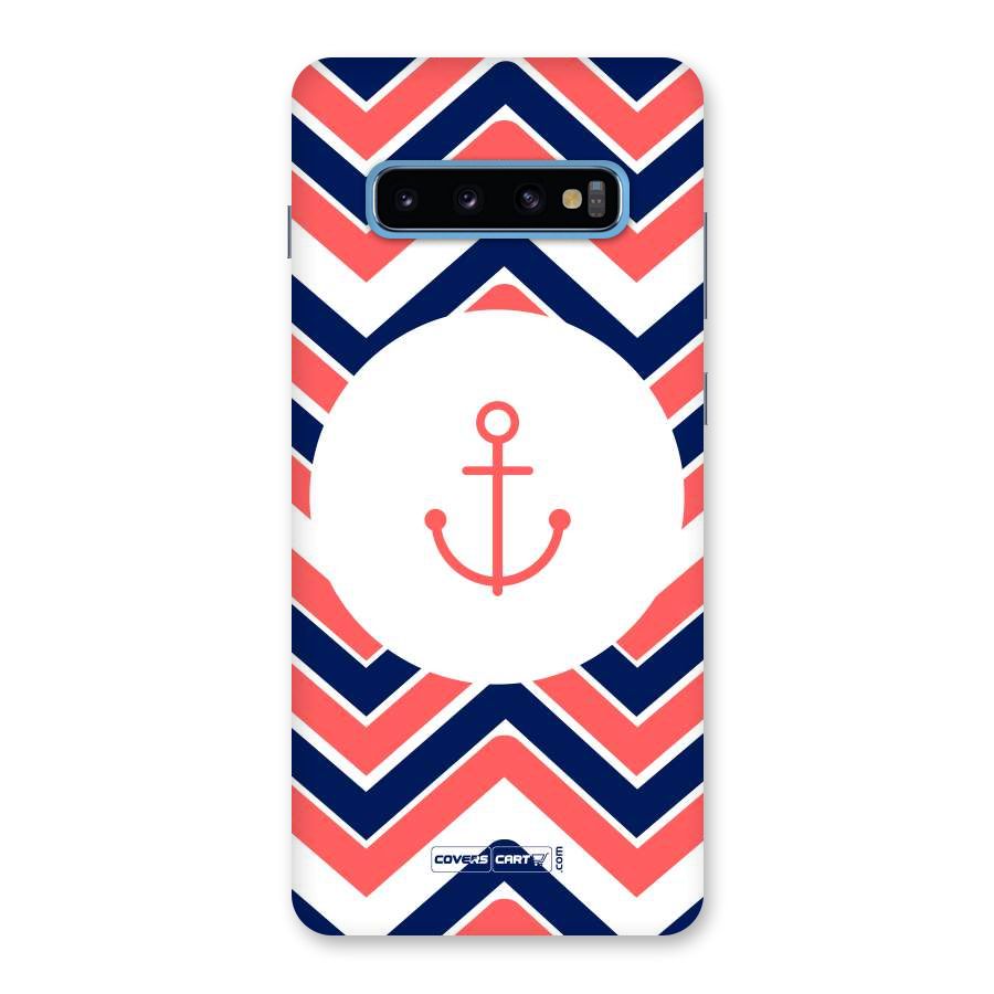 Anchor Zig Zag Back Case for Galaxy S10 Plus