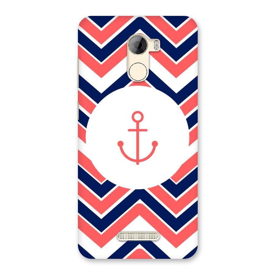 Anchor Zig Zag Back Case for Gionee A1 LIte