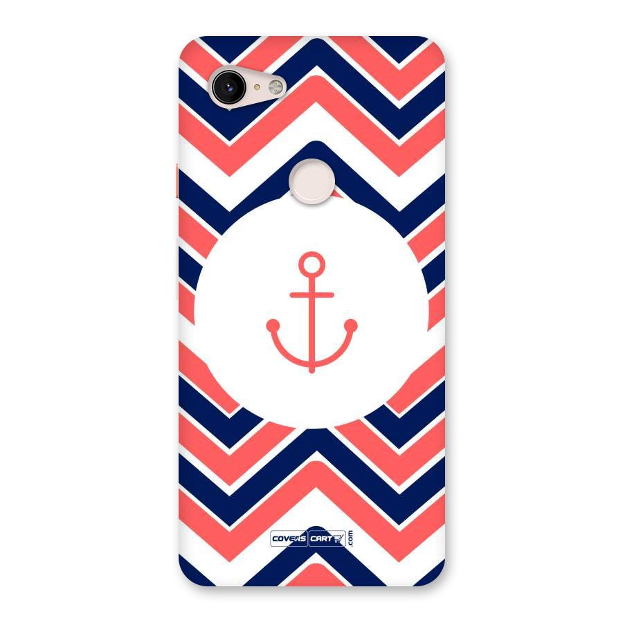 Anchor Zig Zag Back Case for Google Pixel 3 XL