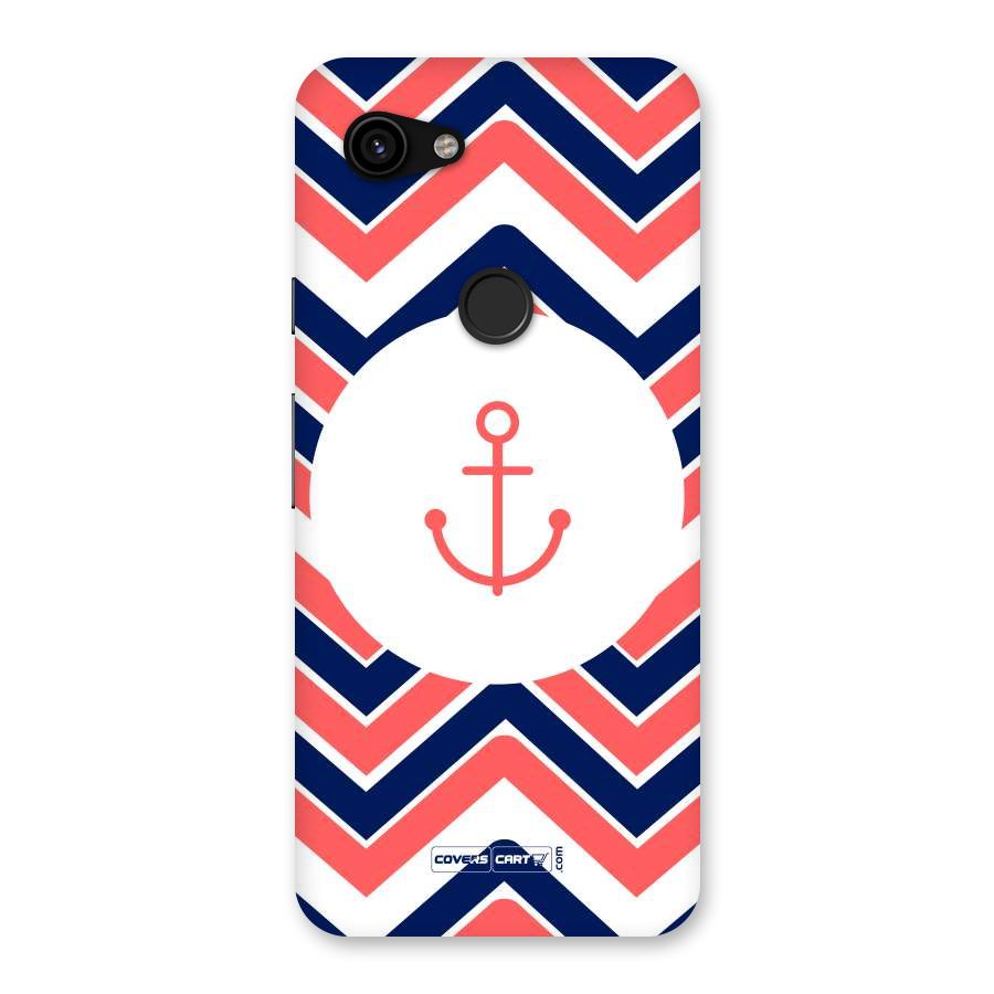 Anchor Zig Zag Back Case for Google Pixel 3a