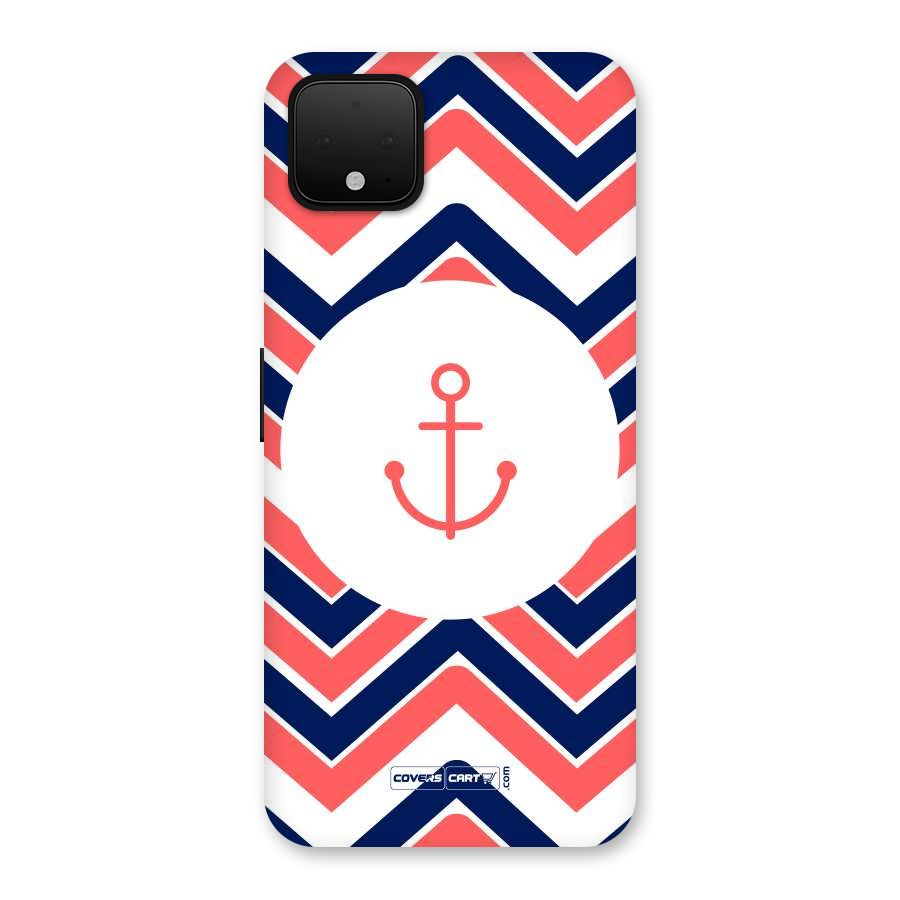 Anchor Zig Zag Back Case for Google Pixel 4 XL