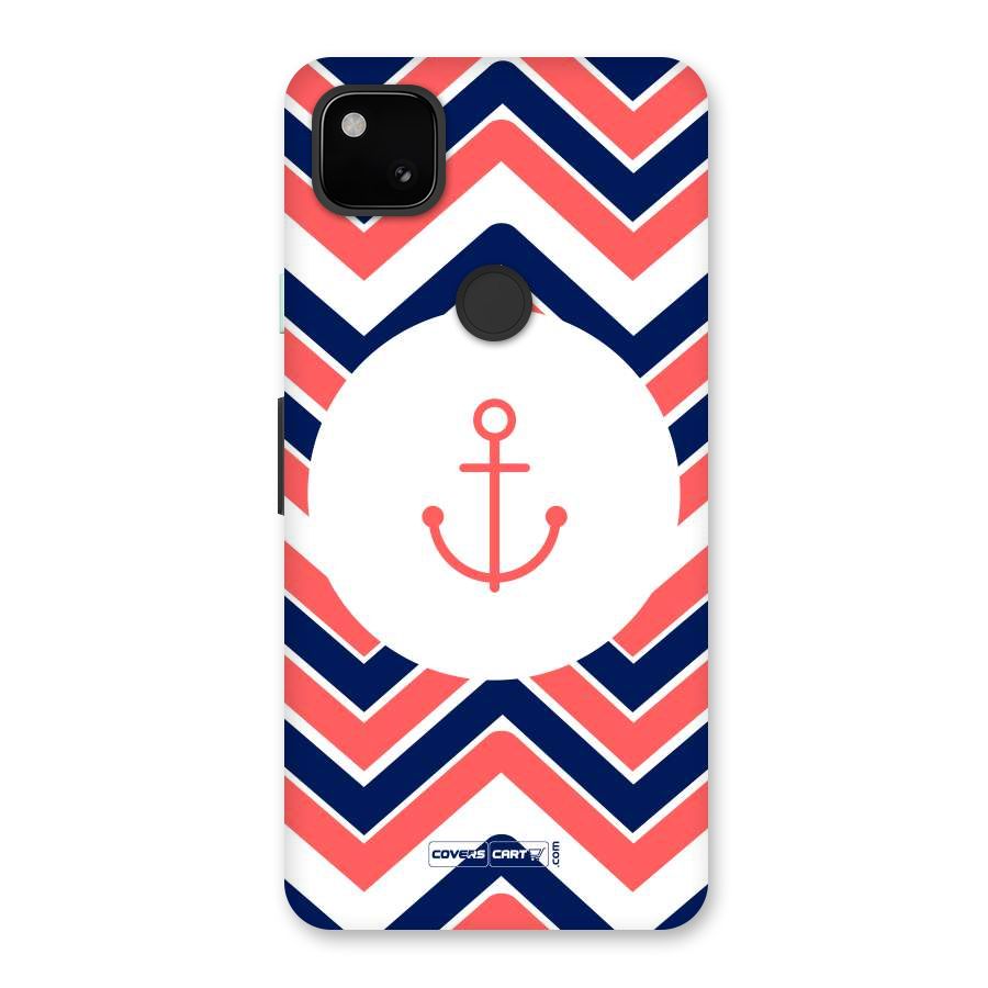 Anchor Zig Zag Back Case for Google Pixel 4a