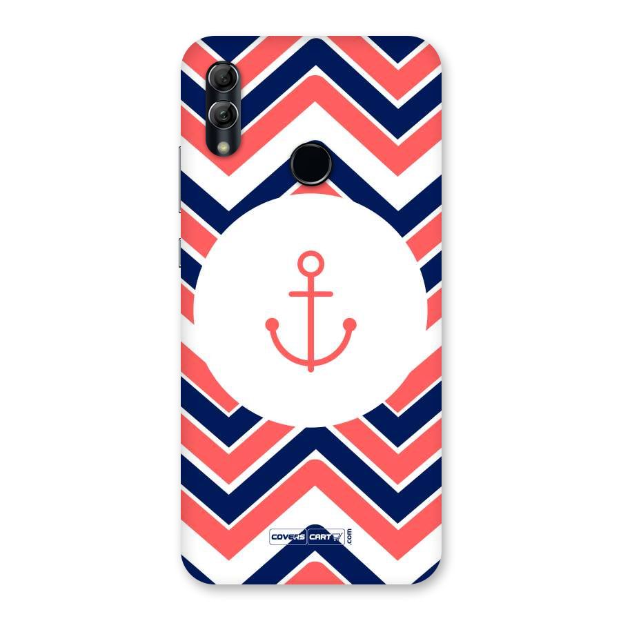 Anchor Zig Zag Back Case for Honor 10 Lite