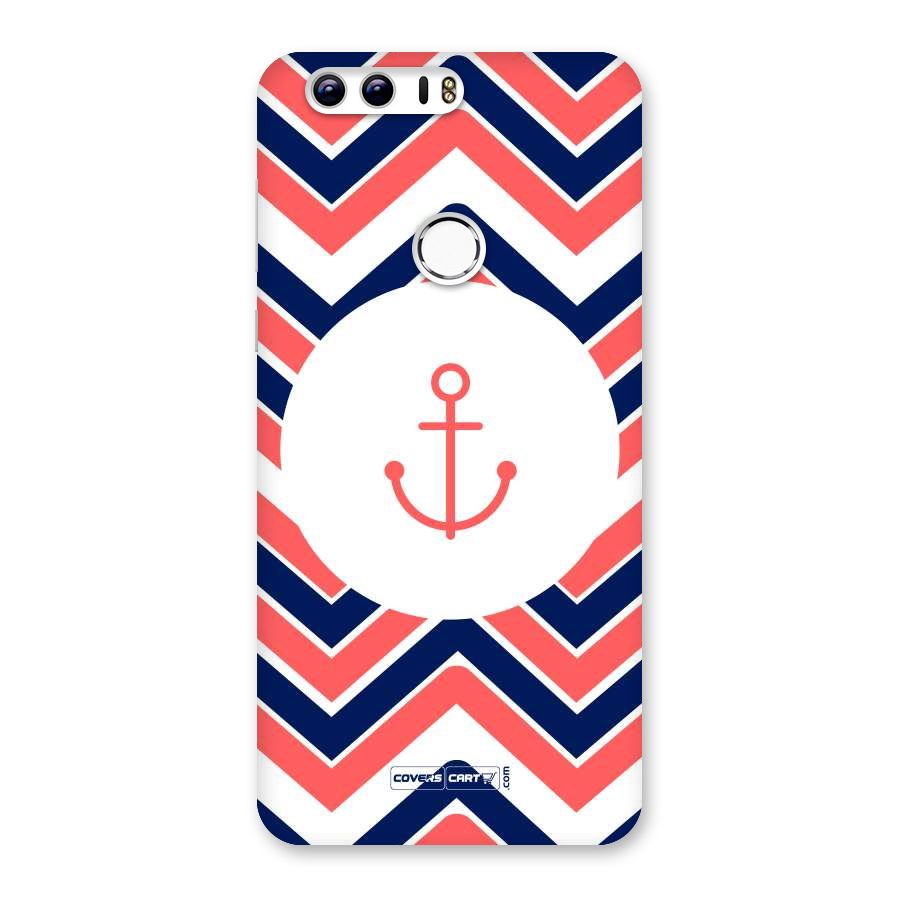 Anchor Zig Zag Back Case for Honor 8