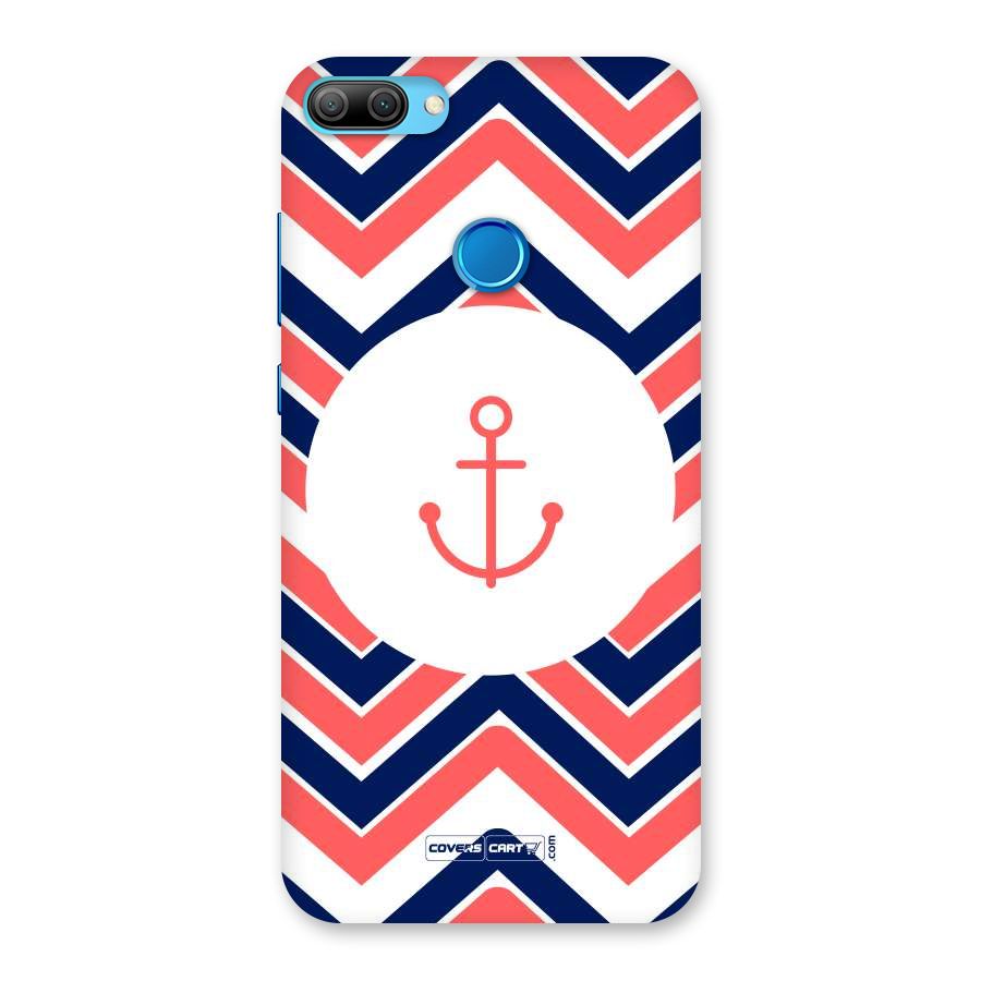 Anchor Zig Zag Back Case for Honor 9N