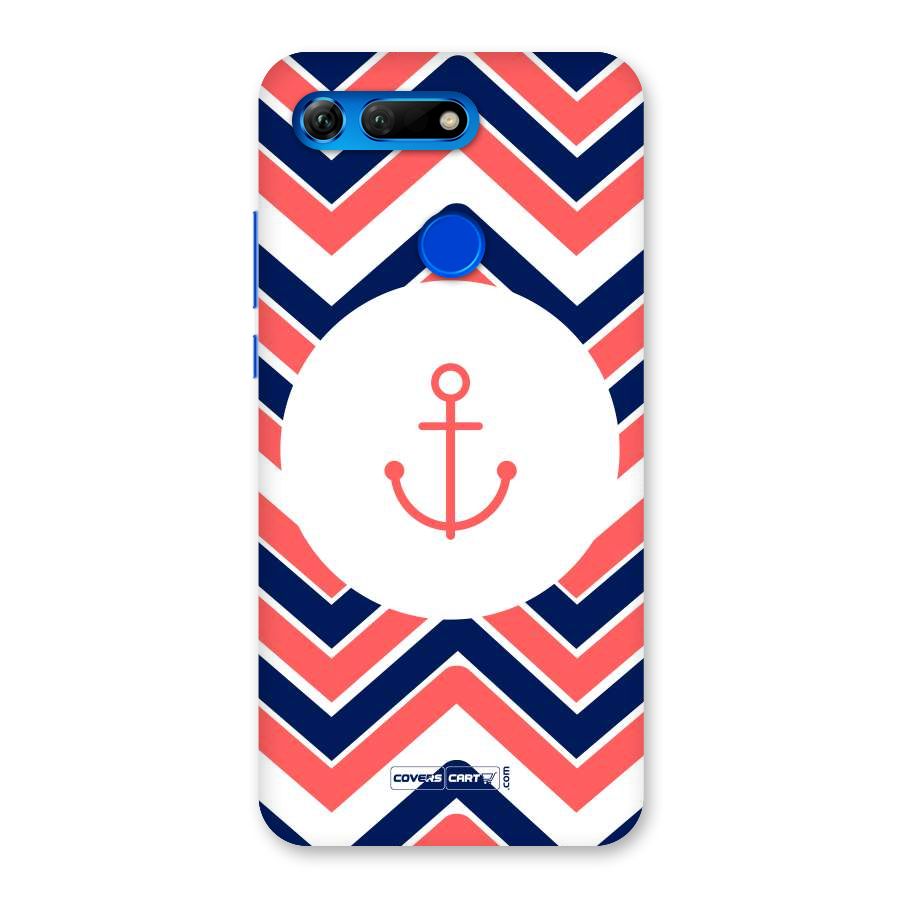 Anchor Zig Zag Back Case for Honor View 20